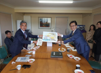 이태우 신임 주 시드니 대한민국 총영사, 호주시드니한인회 방문