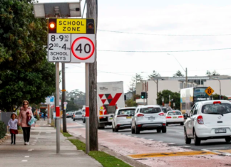 시드니 스쿨존에서 과속 벌금 가장 많은 지역은?
