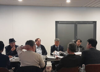 코리안가든 문화재단 기자회견이 8월 28일 Silverwater Hotel에서 열렸다.